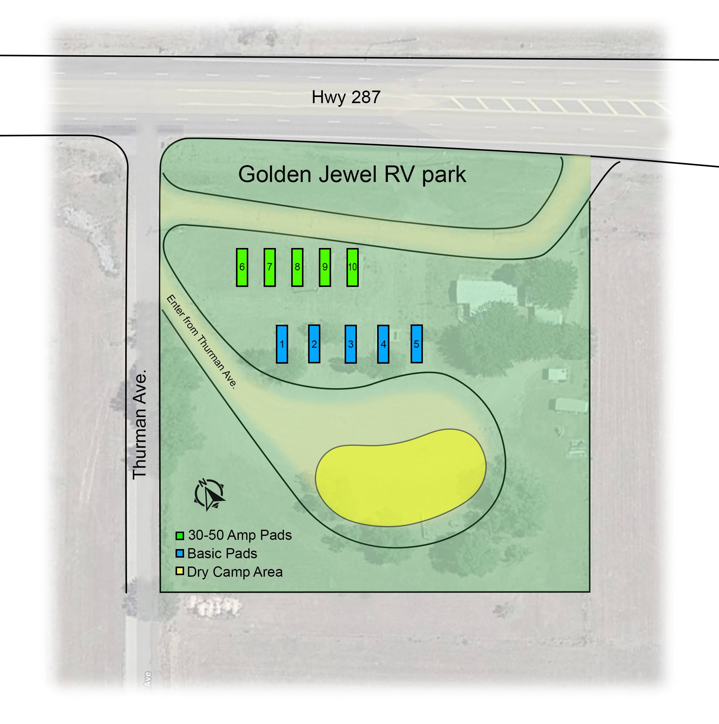 Monthly RV Site Rate